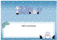 Xmas Riley Santa Matching Large Dl Insert