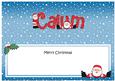 Xmas Calum Santa Matching Large Dl Insert