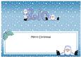 Xmas Rio Santa Matching Large Dl Insert