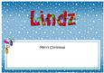 Xmas Lindz Lights Matching Large Dl Insert