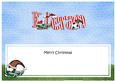 Xmas Kieran Football Matching Large Dl Insert
