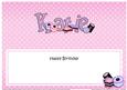 Birthday Katie Sweets Matching Large Dl Insert