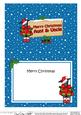 Xmas Aunt & Uncle Scottie Dog Signpost 5x7 Matching Insert