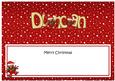 Xmas Duncan Robins Matching Large Dl Insert