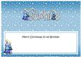 Xmas Sophie Trees Matching Large Dl Insert