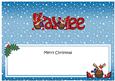 Xmas Kaytee Rudolph Matching Large Dl Insert