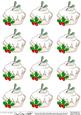 Xmas Mince Pies 3D Decoupage Sheet