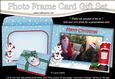 Xmas Polar Bears Easicut Photo Frame Card Gift Set
