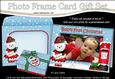 Xmas Teddy Tess Easicut Photo Frame Card Gift Set