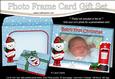 Xmas Teddy Ed Easicut Photo Frame Card Gift Set