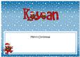 Xmas Kyan Robins Matching Large Dl Insert