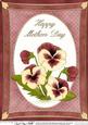 A4 Pansy - Mothers Day