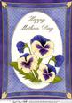 A4 Pansy - Mothers Day