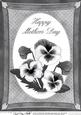A4 Pansy - Mothers Day