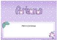 Xmas Ariana Penguins Matching Large Dl Insert