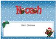 Xmas Noah Robins Matching Large Dl Insert