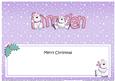 Xmas Imogen Polar Bears Matching Large Dl Insert