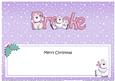 Xmas Brooke Polar Bears Matching Large Dl Insert