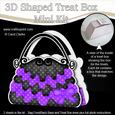 Dotty Frilly Handbag Shaped Treat or Favour Box Mini Kit