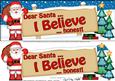 Xmas Dear Santa  -  Signpost Lge Dl Easicut Decoupage