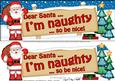 Xmas Dear Santa  -  Signpost Lge Dl Easicut Decoupage
