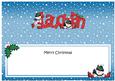 Xmas Lauchlan Snowmen Matching Large Dl Insert