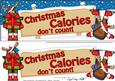 Xmas Rudolph Christmas Calories Signpost Lge Dl Decoupage
