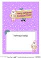 Xmas Godmother Santa Signpost 5x7 Matching Insert