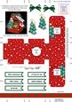 Trees 3D Xmas Treat Box Tree Decoration Easifold Frame