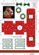 Wreath 3D Xmas Treat Box Tree Decoration Easifold Frame