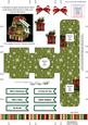 Presents 3D Xmas Treat Box Tree Decoration Easifold Frame