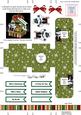 Snowman 3D Xmas Treat Box Tree Decoration Easifold Frame