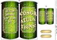 Congratulations Beer Can Shaped Card