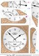 Retirement Clock Fan Pyramage Topper