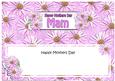 Mothers Day Mam Daisies Floral Large Dl Matching Insert