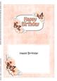 5x7 Birthday Flowers & Butterflies Matching Insert