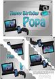 5x7 Gadgets N Gizmos Birthday Popa Scallop Corner Stacker
