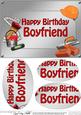 A5 Birthday Boyfriend Handyman Tools Oval Pyramage Topper