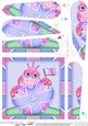 Freya Frog's Union Jack Flag Heart Fan Pyramage Topper