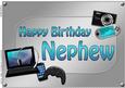 A4 Birthday Nephew Gadgets N Gizmos Card Topper