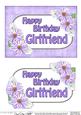 5x7 Birthday Girlfriend Daisies 3D Step by Step Decoupage