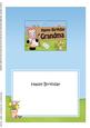 5x7 Gigi Horse Birthday Grandma Matching Insert