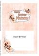 5x7 Birthday Mammy Flowers & Butterflies Matching Insert