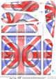 Flying the Flag Uk 90th Birthday Fan Pyramage Topper