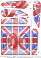 Flying the Flag Uk 100th Birthday Fan Pyramage Topper