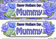 Large Dl Mothers Day Mummy Roses Card & 3D Decoupage