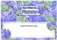 Mothers Day Mummy Roses Matching Large Dl Insert