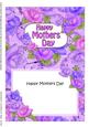 5x7 Mothers Day Time for Roses Matching Insert