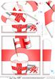 Flying the Flag England Fan Pyramage Topper
