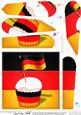 Flying the Flag Germany Fan Pyramage Topper